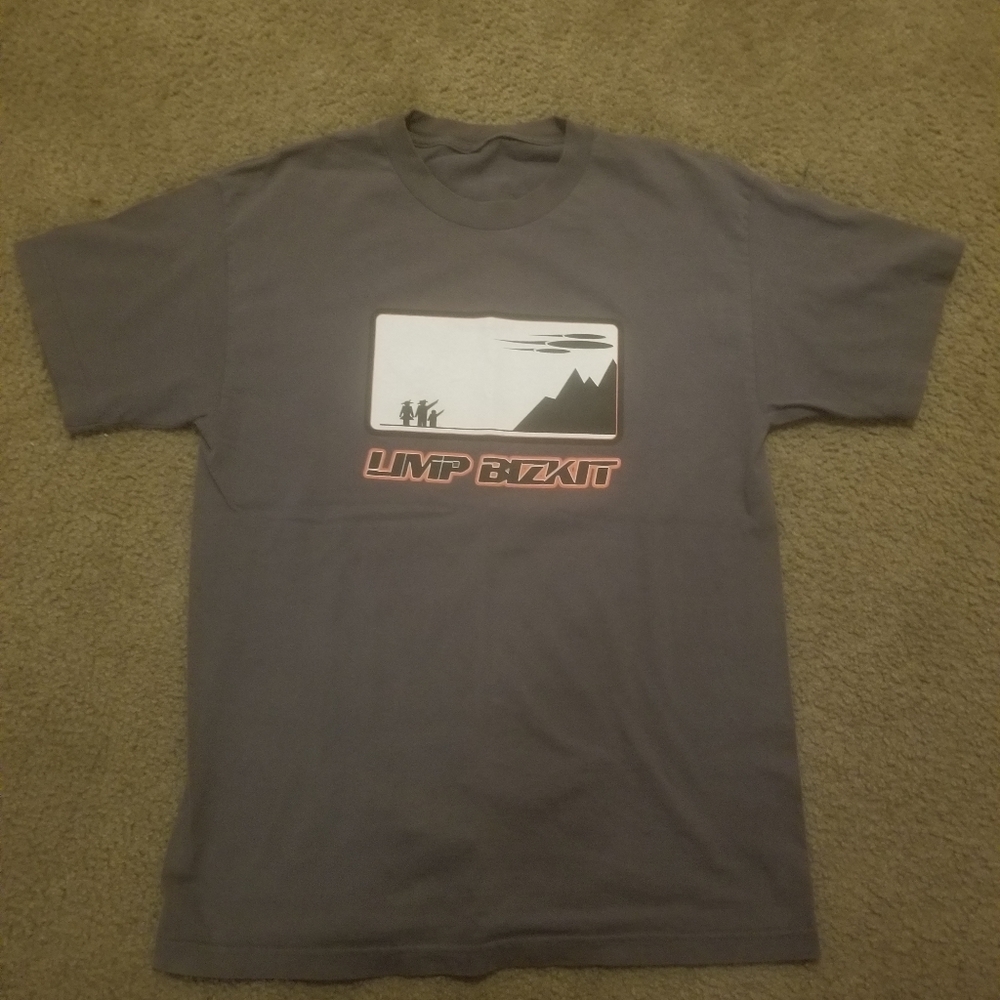 Vintage 1999 Limp Bizkit Alien UFO Shirt